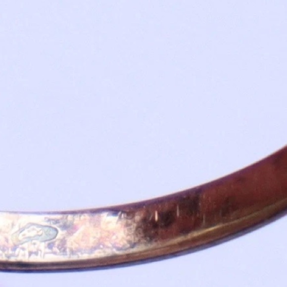 Antique 14k Gold & Silver-Topped Bohemian Garnet Cluster Ring - Picture 10 of 11